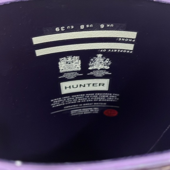 HUNTER original tall boots 💜 - Picture 4 of 11